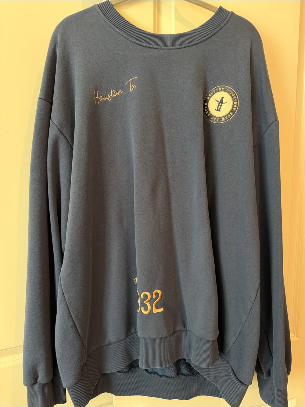 Men's Dark Slate Graphic Pullover Sweater
